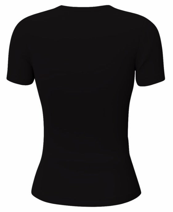 Womens black Hecho En Brea t-shirt